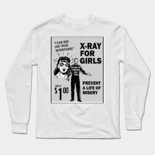 X ray for girls, X ray eyes Long Sleeve T-Shirt